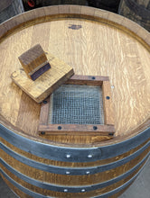 Frame and Cap on Rain Barrel