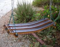 Wine Barrel Swing - 3 Stave