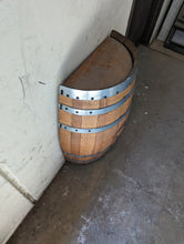 30 Gallon Vertical Half Whiskey Barrel Top View