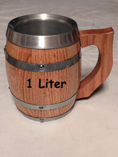 1 Liter Oak Mug