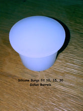 White Silicon Bung fits 10-30 Gallon Barrels