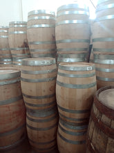 10 Gallon SIngle Use Whiskey Barrels Stacked