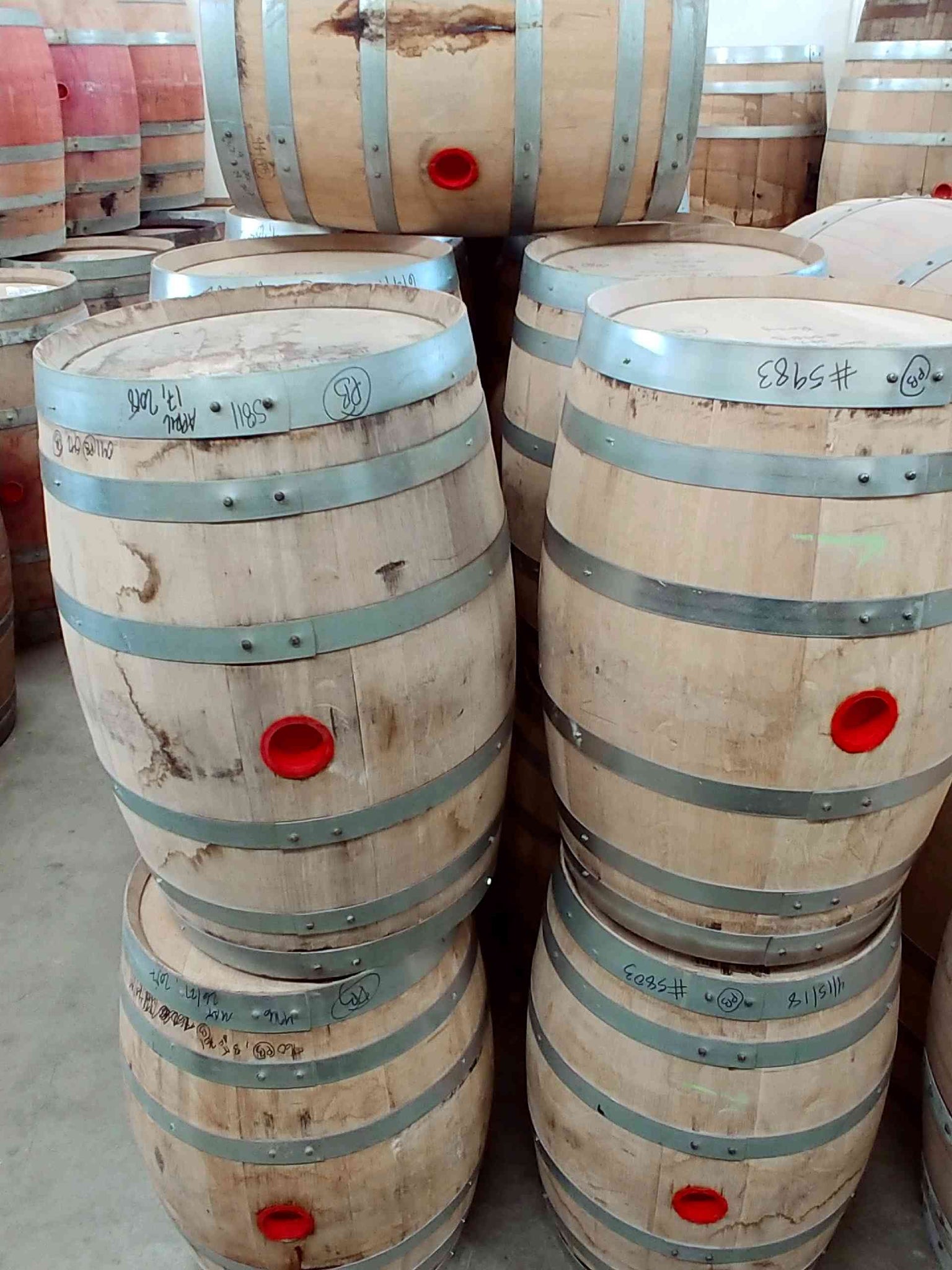 15 Gallon Single Use Whiskey Barrels