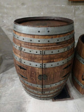 Double Door Wine Barrel Cabinet