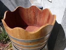 Scalloped Cut finished in Medium Walnut