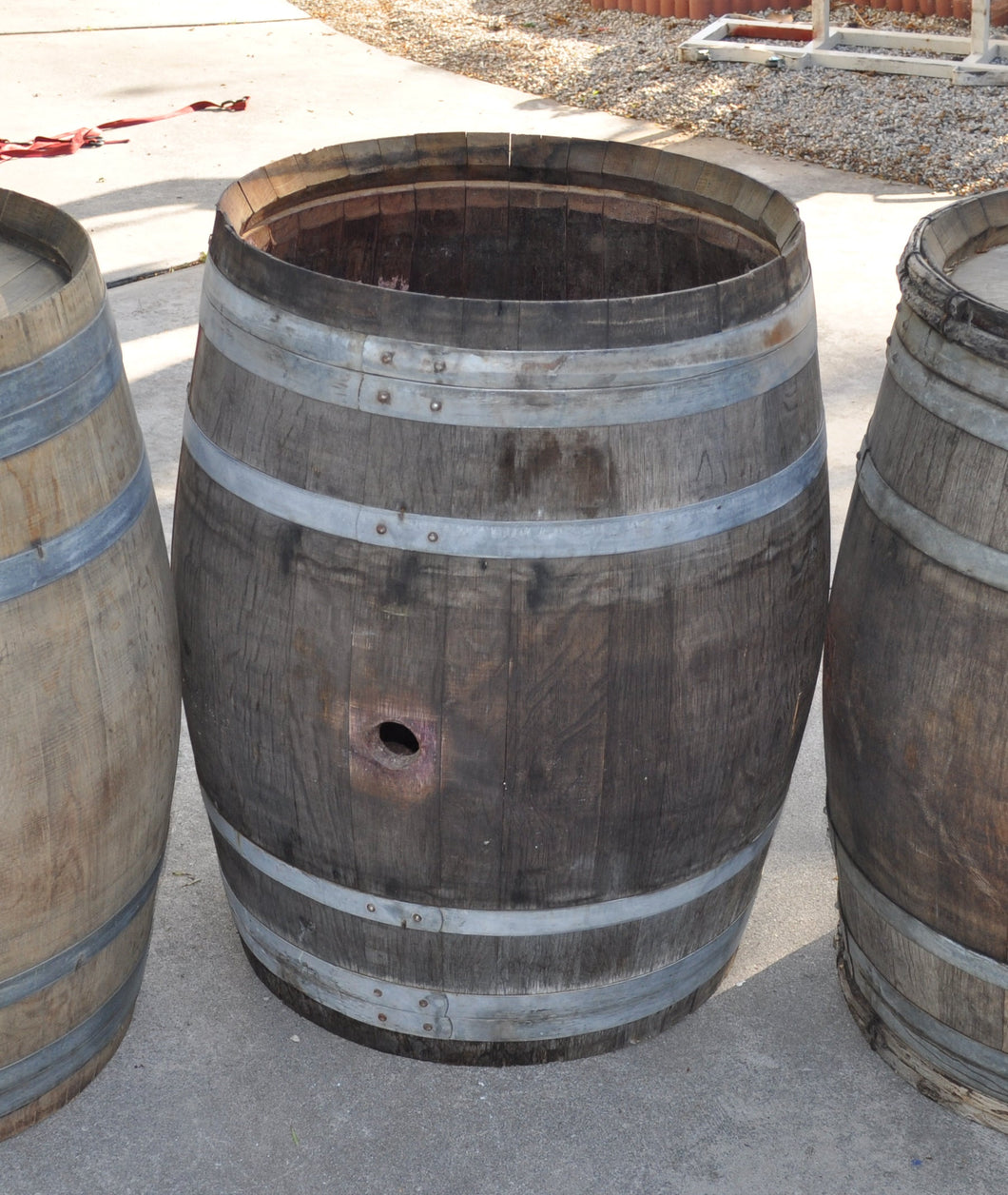 Wine Barrels - Burgundy open